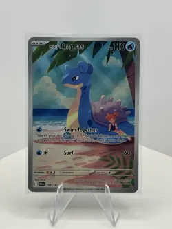 Pokemon TCG Misty's Lapras Destined Rivals 194/182 Illustration Rare - Image 1