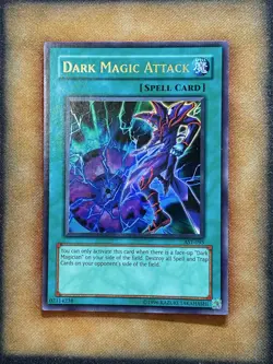 Yugioh Dark Magic Attack AST-095 Ultra Rare NM - Image 1