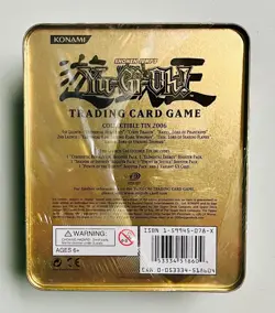 2006 Yugioh Elemental Hero Shining Flare Wingman Collectible tin sealed read rip - Image 2