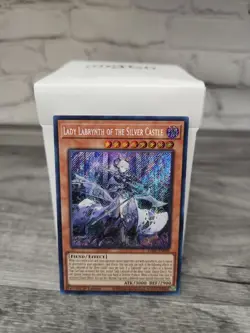 Yugioh! Lady Labyrinth of the Silver Castle DABL-EN030 1st Ed Secret NM - Image 1