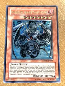 yugioh Doomkaiser Dragon/Assault Mode CRMS-EN019 Ultimate Rare Unl Ed near mint - Image 2