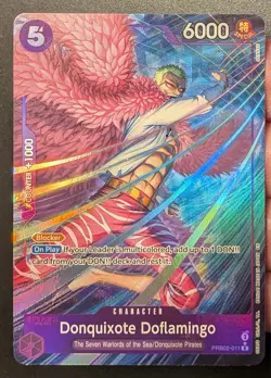 One Piece PRB02 Donquixote Doflamingo Alt-Art PRB02-011 - Image 1