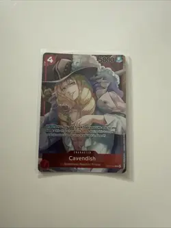 One Piece - Romance Dawn - OP01-008 Cavendish C Box Topper English - Image 1