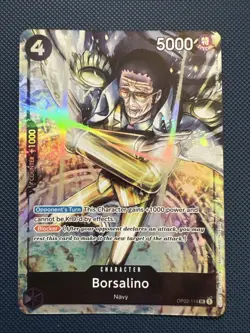 One Piece Borsalino (Alternate Art) - Paramount War (OP02) NM Foil - Image 1