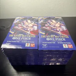 One Piece OP14 Sleeved Booster Pack The Azure Sea's Seven *30 Packs* New Sealed - Image 2