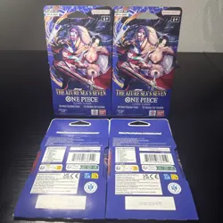 One Piece OP14 Sleeved Booster Pack The Azure Sea's Seven *30 Packs* New Sealed - Image 4