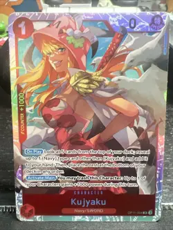 Kujyaku OP11-004 Super Rare a Fist of Divine Speed One Piece CCG - Image 2