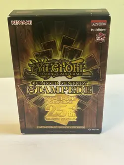 Yu-Gi-Oh! Trading Card Game Stampede Box 25th Quarter Century Sealed - Image 1