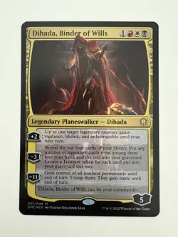 Dihada Binder of Wills Foil MTG Magic the Gathering Card NM Near Mint DMC - Image 1