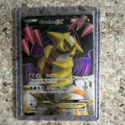 Pokemon Giratina EX Full Art Ultra Rare Holo 124/124 Dragons Exalted Card - Image 1