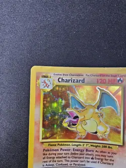 Pokemon Charizard 4/102 Base Set Holo Card 1999-2000 4th Print - Image 2