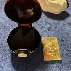 Pokemon Jigglypuff Trading Card Bar 23K Gold Plated 1999 Burger King Nintendo - Image 4