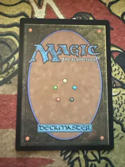 Mtg Magic Black Deck Toxic Deluge Misprint Missing Ink Text Card - Image 3