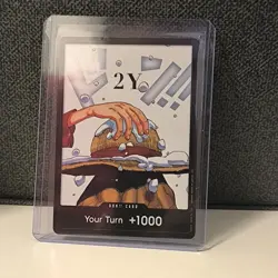 One Piece TCG 2Y Luffy Timeskip DON!! CARD Special Promo EN - Image 1