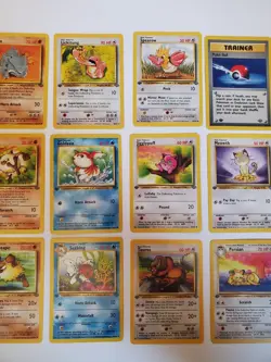 1st Edition Jungle Pokemon Card Lot Of 25 Cards (Majority NM, See Description) - Image 4