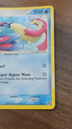 Pokemon EX Emerald Milotic 8/106 Holo Rare Card TCG Card - Image 3