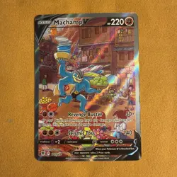 Machamp V 172/189 Astral Radiance Alternate Art Holo Pokemon Card NM - Image 1