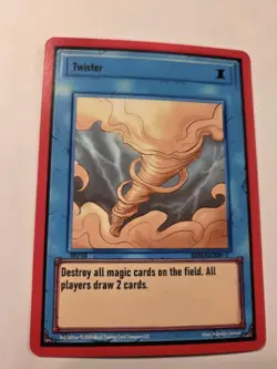 Twister 105/150 Ward Generation 1 Trading Card Rare - Image 1
