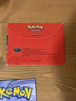 🔥Vintage Pokemon Rule Book/Card List Guide & 2001 Team Rocket Red Pocket - Image 3