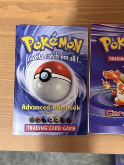 🔥Vintage Pokemon Rule Book/Card List Guide & 2001 Team Rocket Red Pocket - Image 4