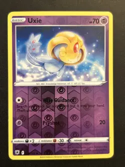 Pokemon card ASTRAL RADIANCE Reverse Holo UXIE (065/189) Mint/NM - Image 1