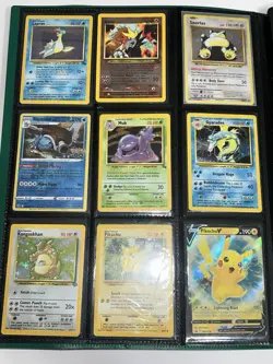 Pokemon Card Binder Vintage Modern Holos GX V VMAX Japanese Promos Lot - Image 2
