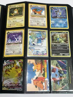 Pokemon Card Binder Vintage Modern Holos GX V VMAX Japanese Promos Lot - Image 3