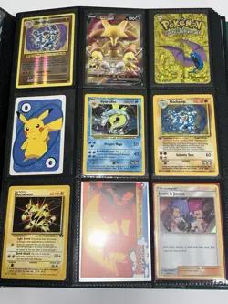 Pokemon Card Binder Vintage Modern Holos GX V VMAX Japanese Promos Lot - Image 5