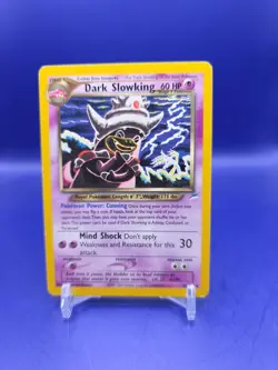 2002 Pokemon TCG Neo Destiny Dark Slowking non-holo #20/105 MP Pokemon Card - Image 1