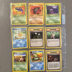 Vintage Pokemon Card Lot WOTC Base Jungle Fossil Rocket Gym1999-2000 Lp-mp - Image 4