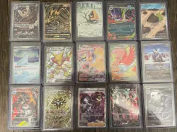 Pokemon TCG Lot of 15 Cards mostly full arts Japanese and English.Low tier cards - Image 1