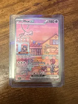 Mew ex 053 Sv: Scarlet & Violet Promo Cards Holo Pokemon Card - Image 1