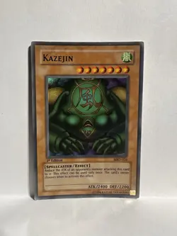 Yu-Gi-Oh - Kazejin - 1st Edition Holographic Card - MRD-026 - Metal Raiders Deck - Image 1