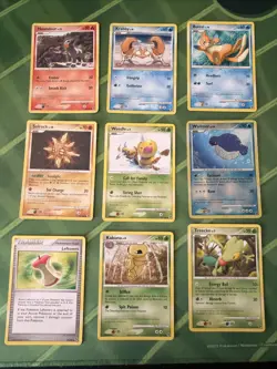 Pokemon Vintage Great Encounters 9 Card Lot - Image 1