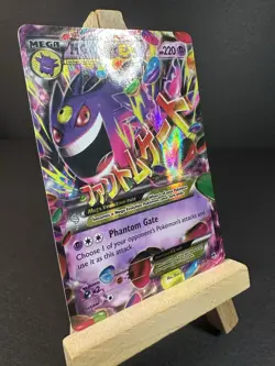 Pokemon Mega M Gengar EX Holo Card 35/119 Phantom Forces XY - Image 3
