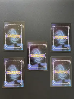 1997 Ani-Mayhem Dragon Ball Z Ultra Rare 5/5 Foil Card Set - Image 2