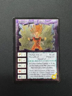 1997 Ani-Mayhem Dragon Ball Z Ultra Rare 5/5 Foil Card Set - Image 3
