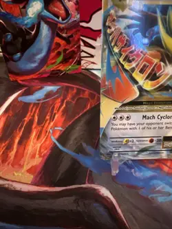 Pokemon TCG Mega-Pidgeot-EX Evolutions Holo Holo Rare Card 65/108 - Image 4