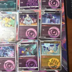 Pokemon 16 Card Lot Holo Reverse Master Pokeball Rotary Gengar Meowth Z1 - Image 5