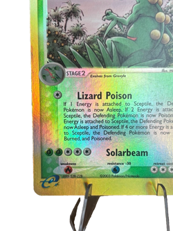 Sceptile 11/109 Ruby and Sapphire Reverse Holo Vintage Pokemon TCG Card LP - Image 4
