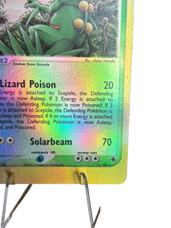 Sceptile 11/109 Ruby and Sapphire Reverse Holo Vintage Pokemon TCG Card LP - Image 5