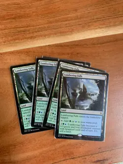 x1 Lumbering Falls LP Battle for Zendikar BFZ MTG Magic the Gathering - Image 1