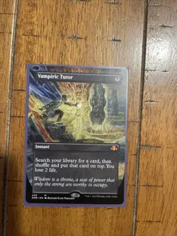 Vampiric Tutor (Borderless) Dominaria Remastered Regular - Image 1