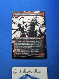 Solphim, Mayhem Dominus (Showcase) Phyrexia: All Will Be One 312 Normal NM - Image 1