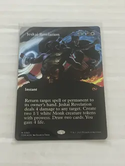 Jeskai Revelation (Borderless) Tarkir: Dragonstorm Foil - Image 1