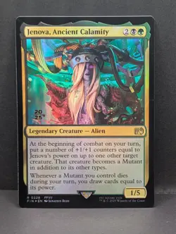 Jenova, Ancient Calamity Prerelease Foil Final Fantasy 7 FFVII MTG Magic NM - Image 1