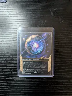 BARELY TOUCHED Gemstone Caverns (0016) (Borderless) Edge of Eternities - Image 1