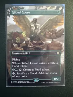 Gilded Goose (Borderless) Commander: Bloomburrow Regular - Image 1