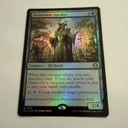 Formidable Speaker FOIL 176 Lorwyn Eclipsed ECL MTG Rare Unplayed Mint English - Image 2