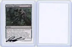 Wishclaw Talisman Foundations Rare Signed Artist Proof MTG - Image 3